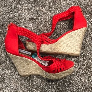 Steve Madden Espadrille wedges